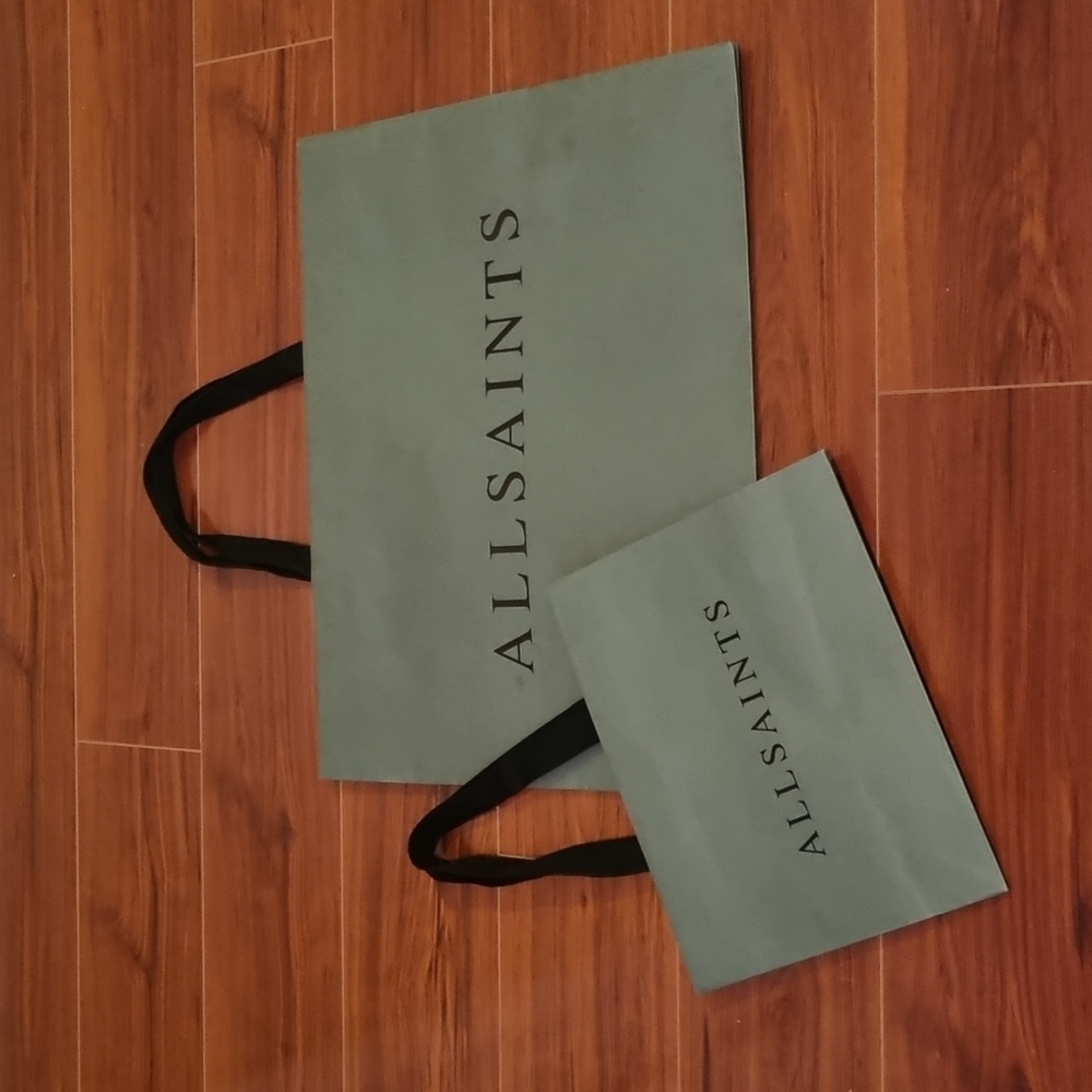 All Saints Gift Bags Bundle (Set of 2) Gray